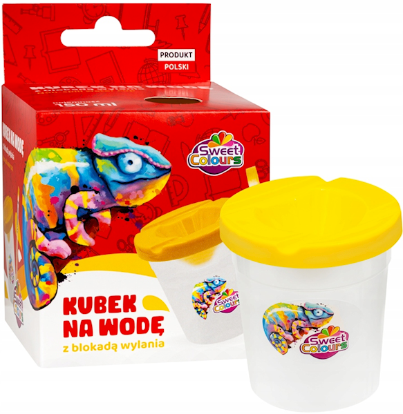 KUBEK NA WODĘ Z BLOKADĄ WYLANIA SWEET COLOURS