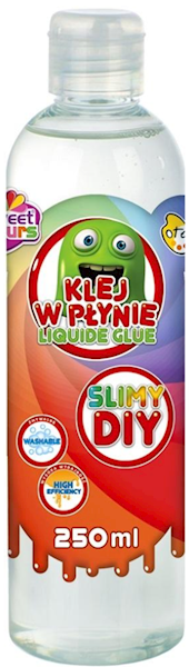 KLEJ W PŁYNIE PVA SLIMY DIY 250ML SWEET COLOURS