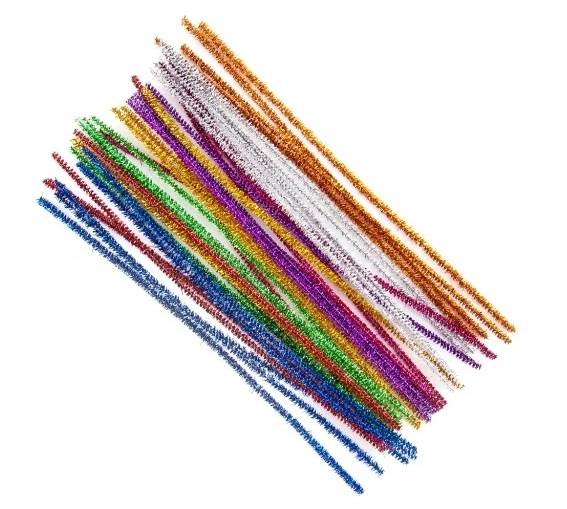 DRUCIKI KREATYWNE 30CM METALIZOWANE 40SZ /KSDR-006