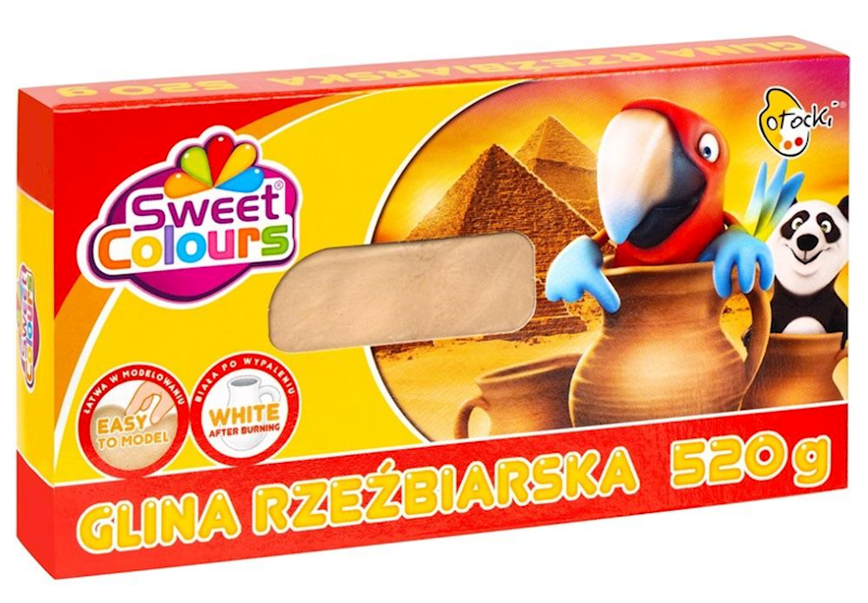 GLINA RZEŹBIARSKA 520G SWEET COLOURS