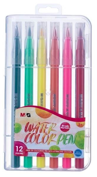 PISAKI ARTYSTYCZNE WODNE BRUSH 1-4mm 12KOL MG