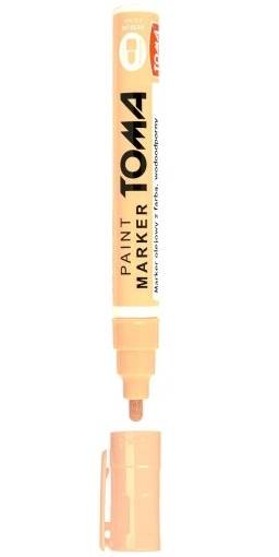 MARKER OLEJOWY GRUBY 2.5mm CIELISTY TOMA /TO-440