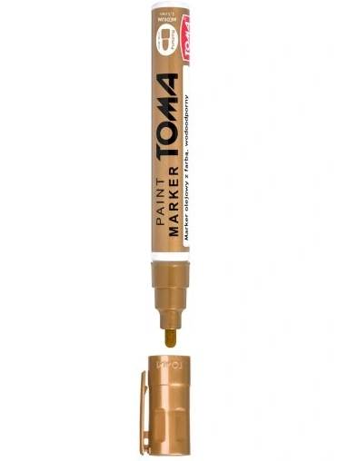 MARKER OLEJOWY GRUBY 2.5mm MIEDZIANNY TOMA /TO-440