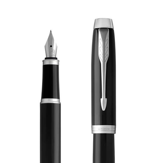 ZESTAW PARKER PIÓRO LACQUER F BLK CT+ ETUI EKO SK.