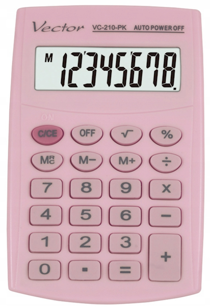 KALKULATOR KAV VC-210-PK VECTOR