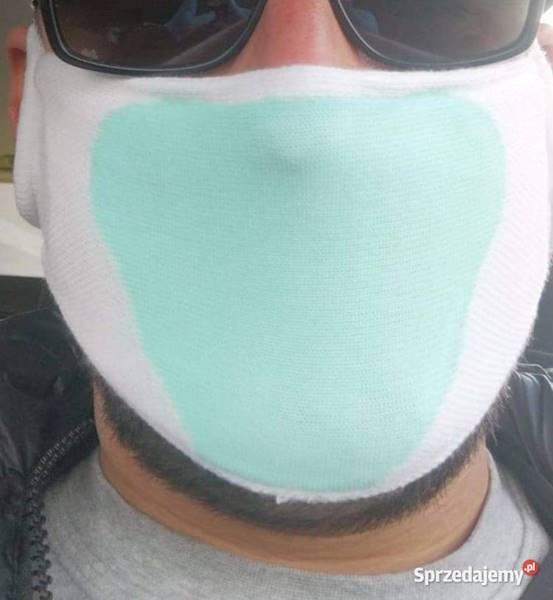 MASECZKA Z KLIPSEM NA NOS  KN95