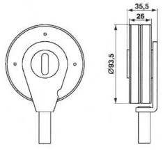 VKM 33014 SNR ROLKA OSPRZĘTU SILNIKA