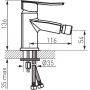 BAT.FERRO VENETO VERDELINE BIDET STOJ.BVN6VL