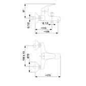 BAT.KFA 554-010-00 BARYT WANNA