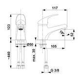 BAT.KFA 552-815-00 BARYT UMYW.STOJ.