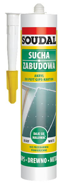 AKRYL DO PŁYT GK BIAŁY SOUDAL 280ml