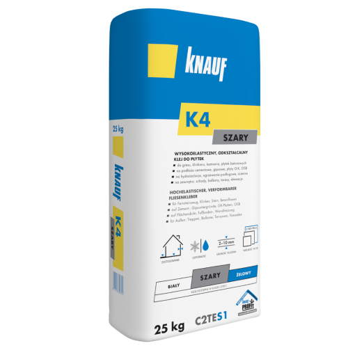 KLEJ KNAUF K4    ELASTYCZNY  PLUS 25kg