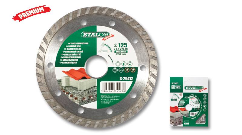 TARCZA DIAMENTOWA TURBO 180MM S-29418