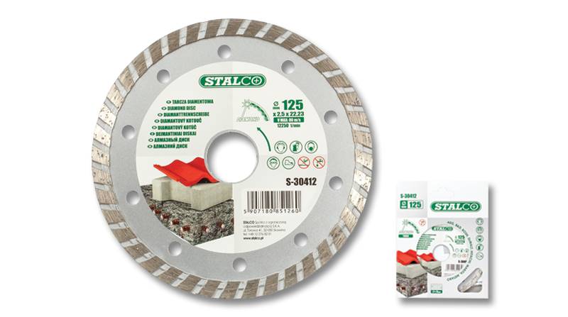 TARCZA DIAMENTOWA S-30423 TURBO 230MM 