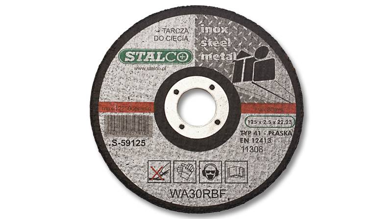 TARCZA DO CIĘCIA METALU STALCO 115x1,0 S-59015