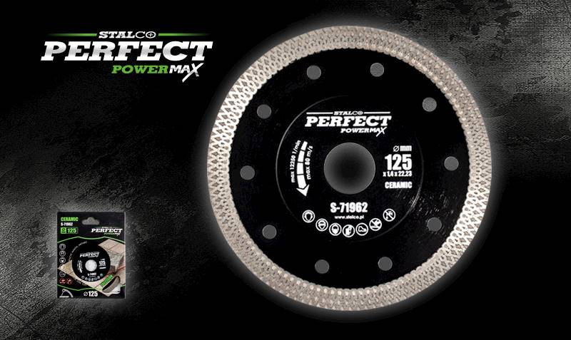 TARCZA DIAMENTOWA S-71962 125MM POWERMAX CERAMIC