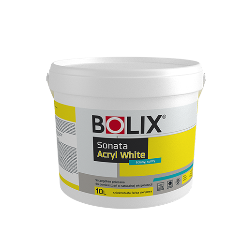 BOLIX SONATA ACRYL WHITE 5 L