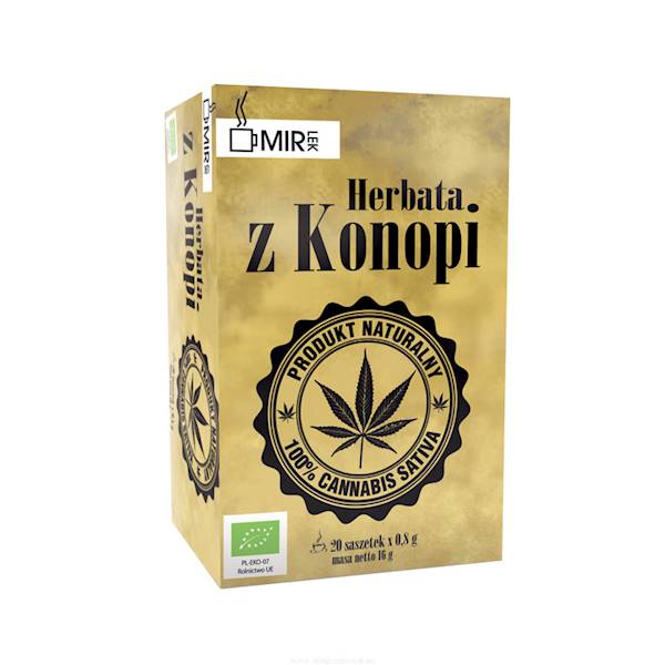 Herbata z konopii 20 sasz. MirLek