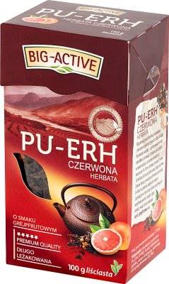 Herbata czerwona z grapefruitem 100g Big Active