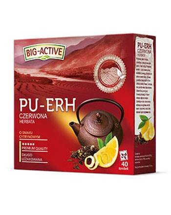 Herbata czerwona z cytryną fix Big Active