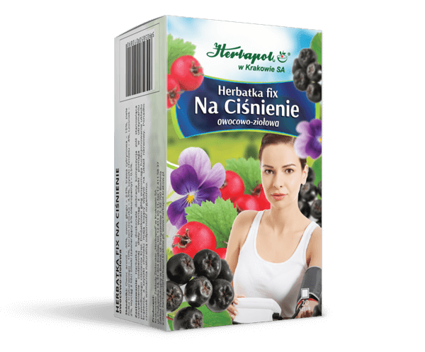 Herbatka na ciśnienie fix. Herbapol