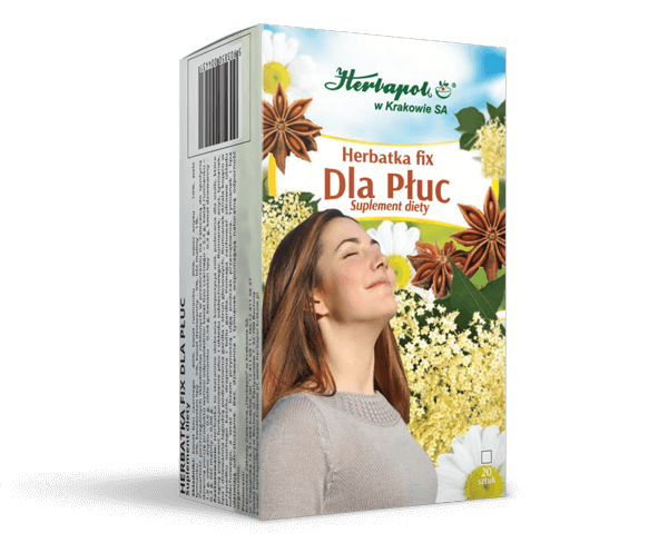 Herbatka dla płuc fix Herbapol