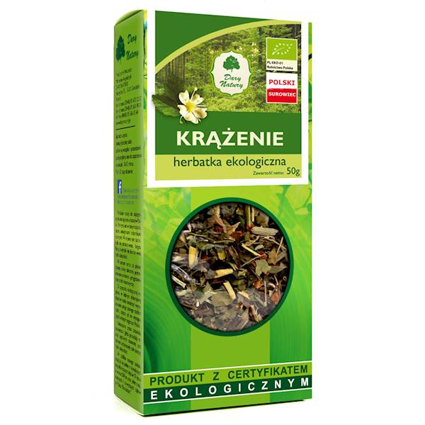 Herbatka  krążenie 50g. Dary Natury