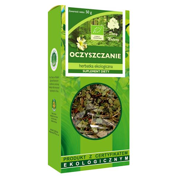 Herbata oczyszczająca EKO 50g Dary Natury