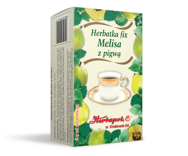 Herbatka Melisa z pigwą fix Herbapol