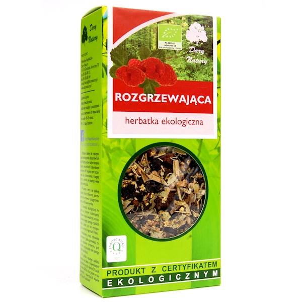 Herbatka rozgrzewająca EKO 50g Dary Natury