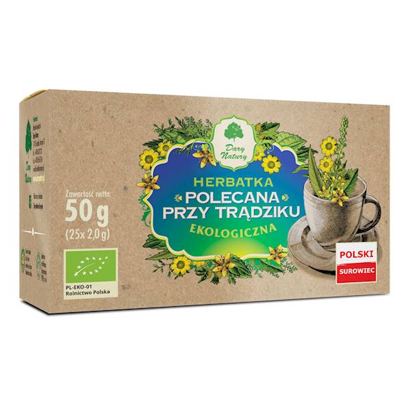 Herbatka polecana przy trądziku fix Dary Natury