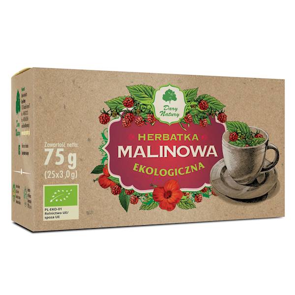 Herbatka malinowa fix Dary Natury