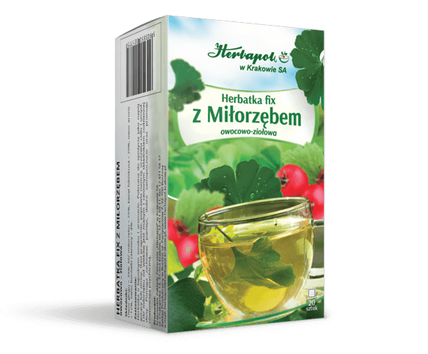 Herbatka fix z miłorzębem Herbapol