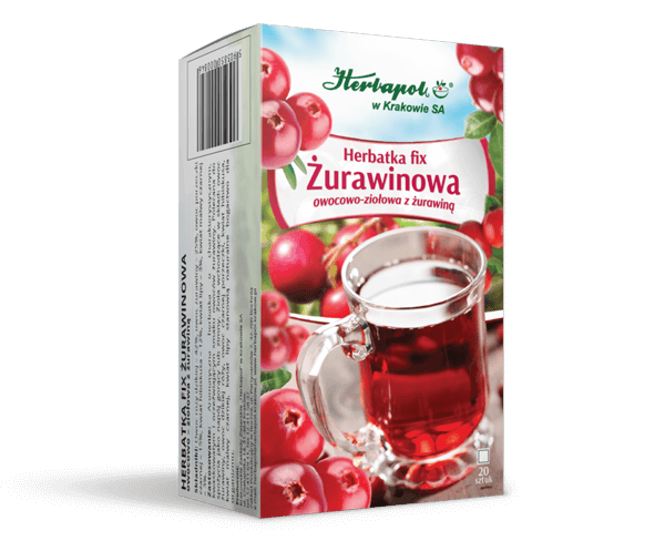 Herbata Żurawinowa fix Herbapol