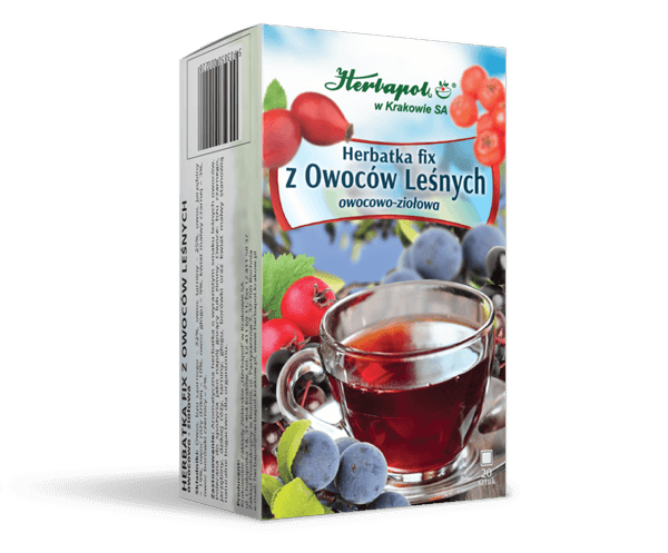 Herbata z owoców leśnych fix Herbapol