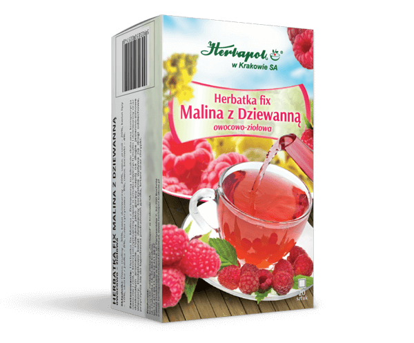 Herbatka Malina z dziewanną fix Herbapol