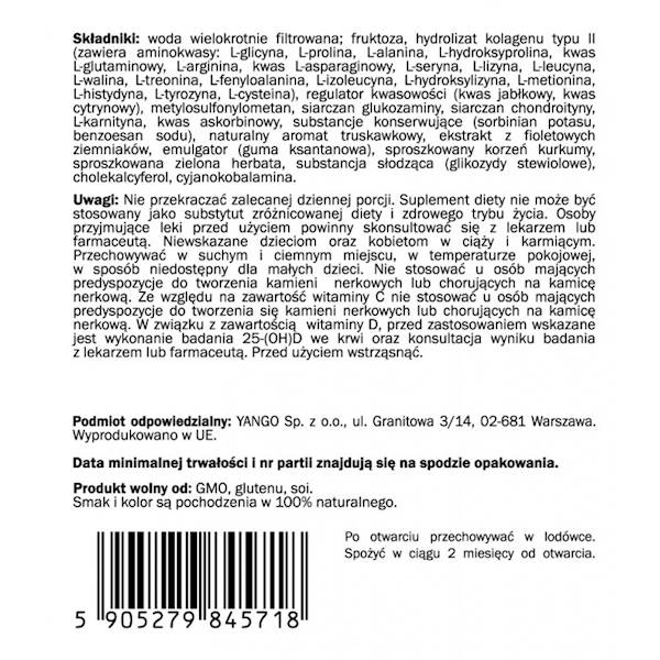 Yango Kolagen na stawy 500ml