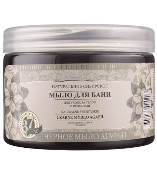 Agafia mydło czarne 500ml