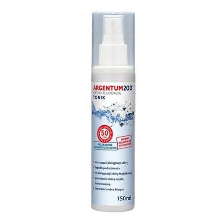 Argentum 200 Srebro Koloidalne 50 150ml Aura Glob