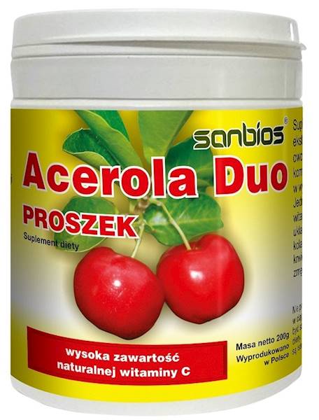 Acerola duo proszek 200g Sanbios