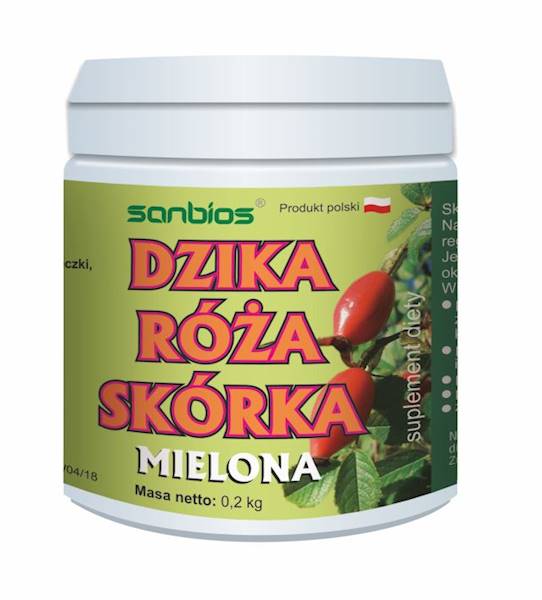 Dzika róża skórka 200g