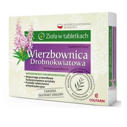 Colfarm Wierzbownica drobnokwiatowa tabl.60 szt  