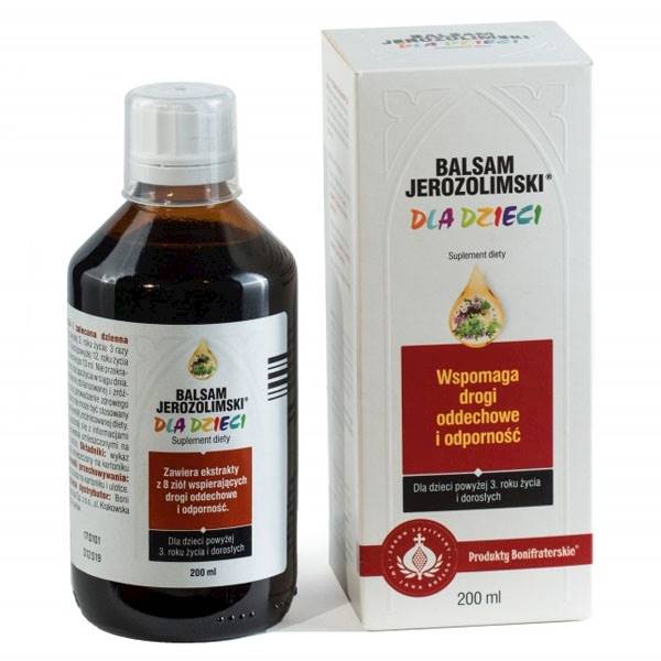 Balsam jerozolimski dla dzieci 200ml