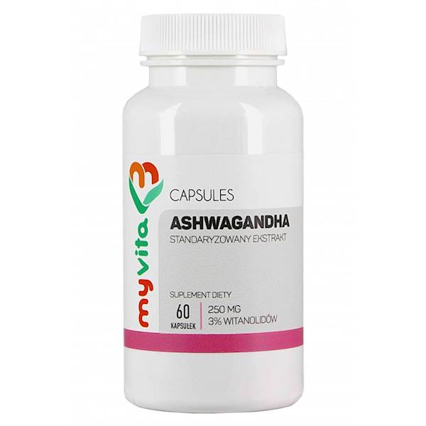 Ashwagandha 250mg 60kaps. MyVita