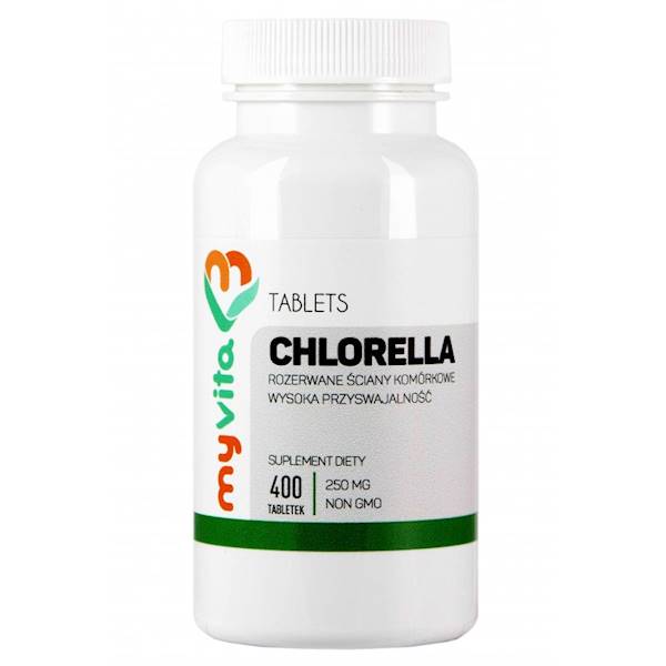 Chlorella 400 tabl. MyVita