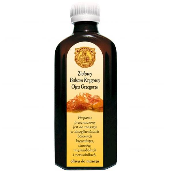 Balsam kręgowy Ojca Grzegorza