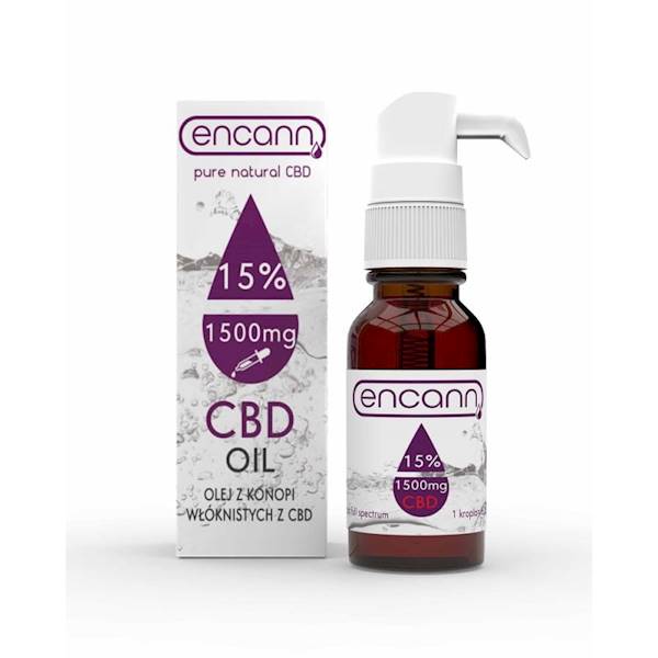 Encann Olej konopny 15% CBD 10ml
