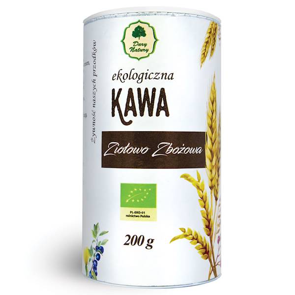 Kawa ziołowo zbożowa EKO 200g Dary Natury