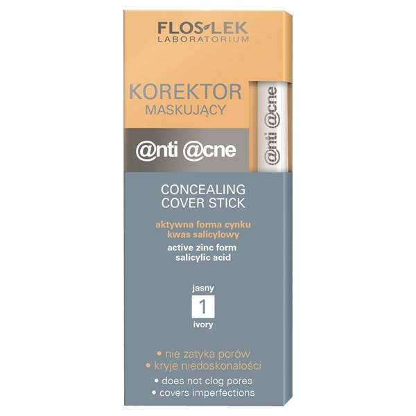 Flos lek Anti acne Korektor Nr 1 jasny 