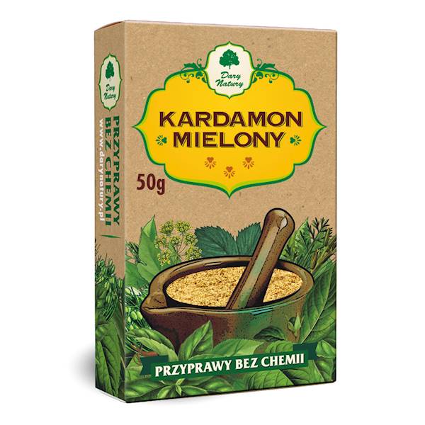 Kardamon mielony 50g Dary Natury